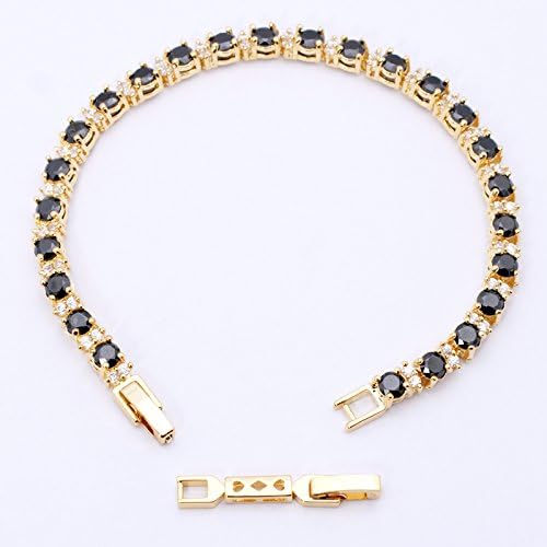 RIZILIA Fold Over Bracelet Extender Clasp 1.2inch/3cm, in 18K Yellow Gold Plated (No Bracelet Included)