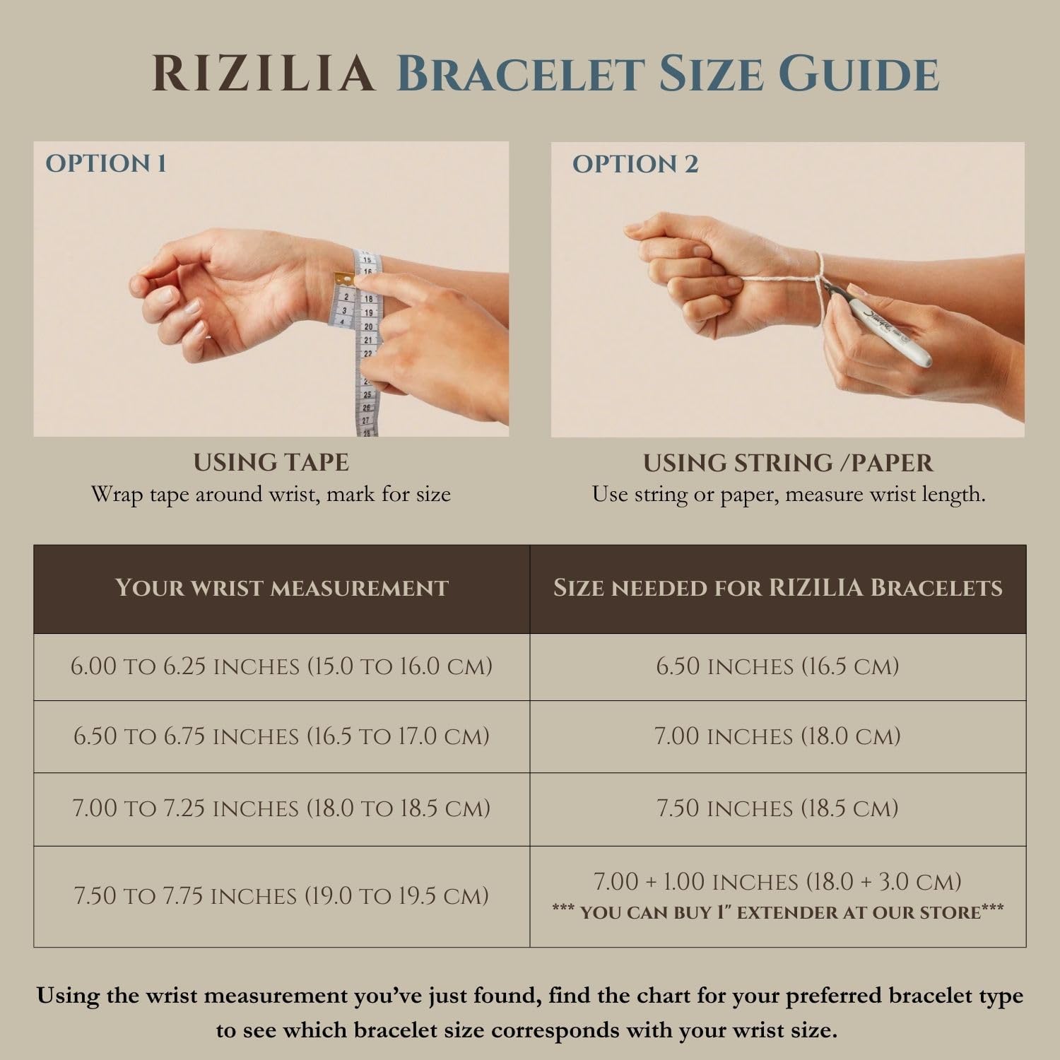 RIZILIA Not-Your-Basic Minimalist to Statement Tennis Bracelet for Women - Round/Marquise/Princess Gemstone CZ in Multi Colors, 14K Gold Plated, 6.5" Base with 0.5"/1" Extenders to 7-7.5"